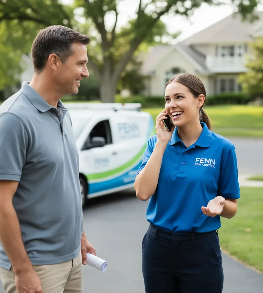 Fenn Pest Control customer support in Boswell